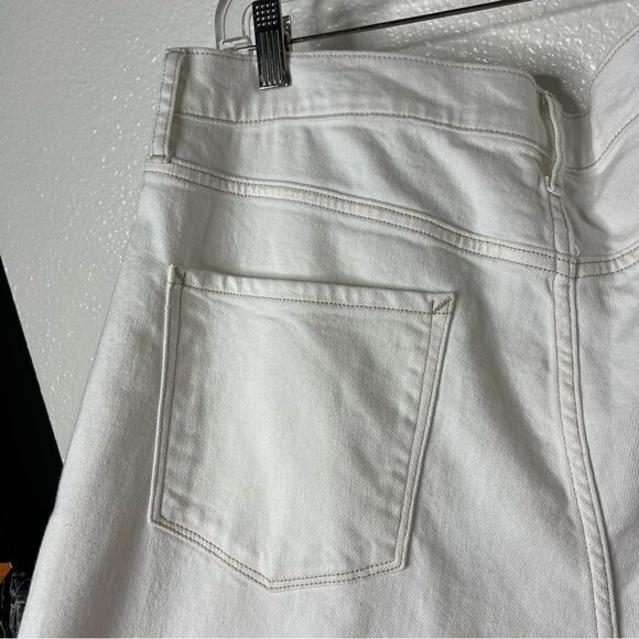 A New Approach High Rise Wide Leg White Jean Pants Size 16 Plus NWT- defected - Picture 11 of 13